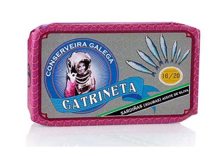 Catrineta smoked sardine