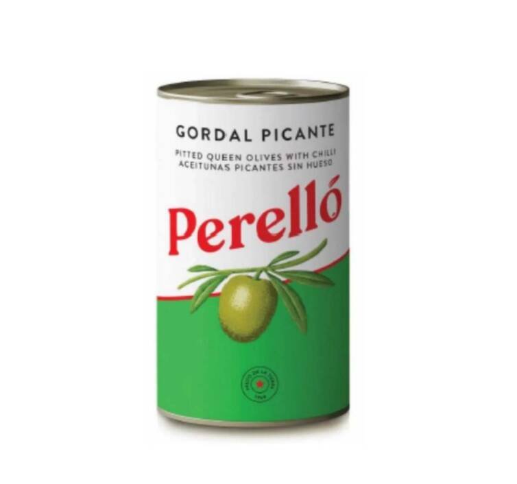 Perello Pitted Gordal Picante Olive with Chilli