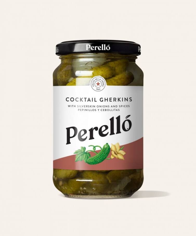 Pickled Cocktail Gherkins
