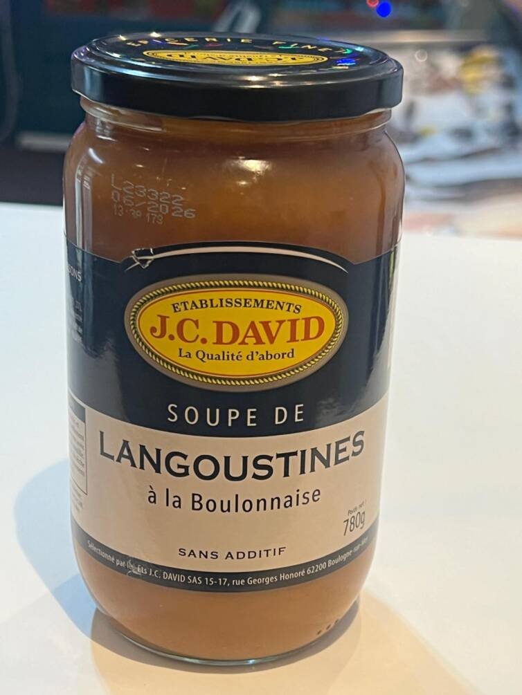 Premium langoustine soup